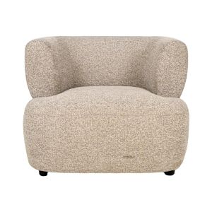 Haven armchair beige fabric 71X90X87CM