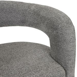 Armchair Nova gray color 71X64X75CM