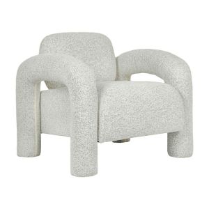 Snug Lounge armchair, cream fabric 75X85X80CM