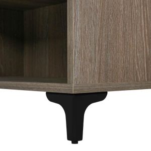 Coffee table Lumina tobacco color 80X80X41CM