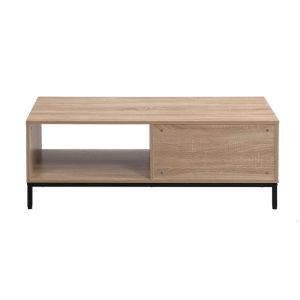 Rythmos Sonoma coffee table - walnut color 110X50X40CM