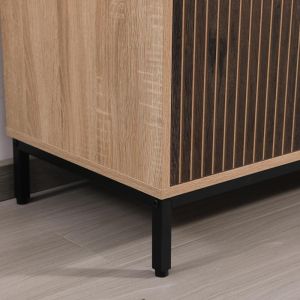 Rythmos Sonoma coffee table - walnut color 110X50X40CM