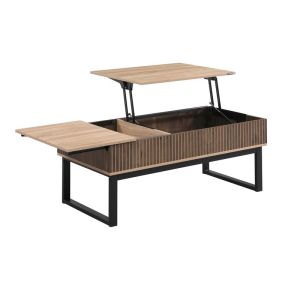 Coffee table with mechanism Rythmos Sonoma - walnut color 109X55X46CM