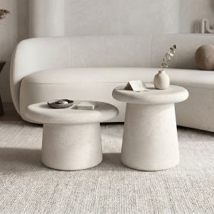 Coffee tables Herona set of 2, white