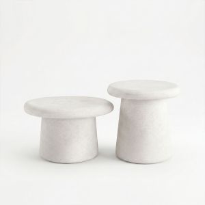 Coffee tables Herona set of 2, white