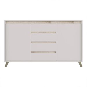 Бюфет Belka крем с дъб 155x45x93.7см