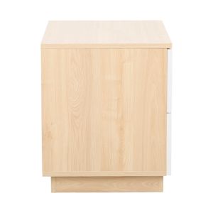 Нощно шкафче Verena в естествен бял цвят 48x40x48см