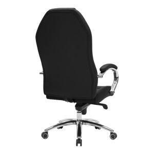 Офис стол Ionia черен PU 67x49.5x123см