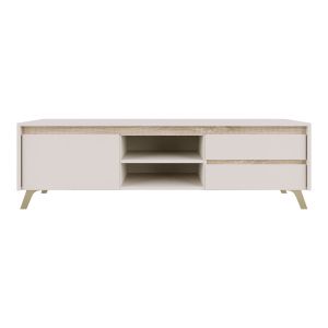 ТВ шкаф Belka крем с дъб 155x45x53.6см