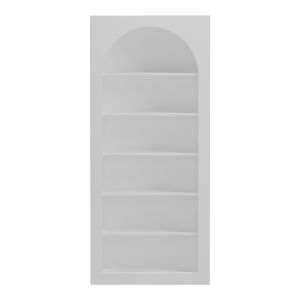 Библиотека Boke бяла 80x31.5x180см