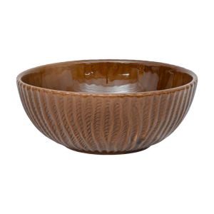 Керамична купа FL873 кафяв цвят 26X26X11СМ