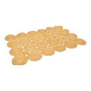 Килим Nelando от юта в естествен цвят 235x165см