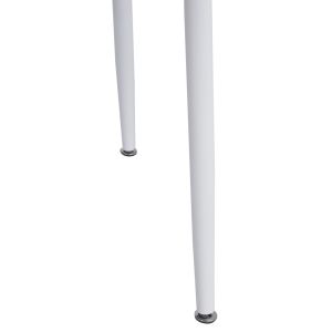 Комплект маса и столове 5 части Paloma HM11389 Бял-sonama Mdf плот