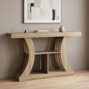 Конзолна маса Conde sonoma 160x30x90см