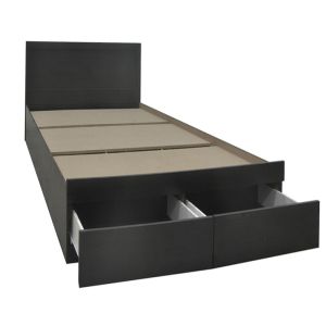 Легло с матрак и чекмедже Olympus-Nemesis венге 100x200см