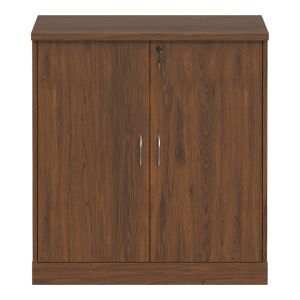 Нисък офис шкаф Fesialo венге 80x41x80см