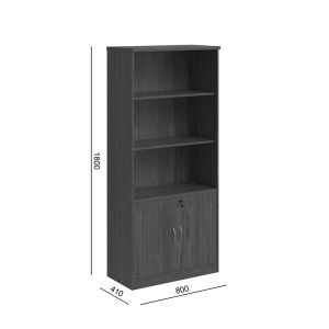 Офис библиотека Fesialo венге 80x40x180см