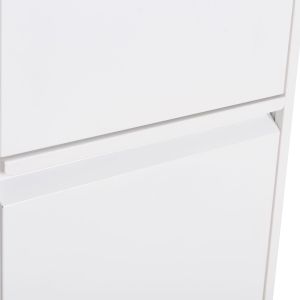 Офис шкаф Sider HM6636.02 бял метал 45.5X62X103.5ВСМ.