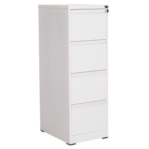 Офис шкаф Sider HM6637.02 бял метал 45.5X62X134ВСМ.