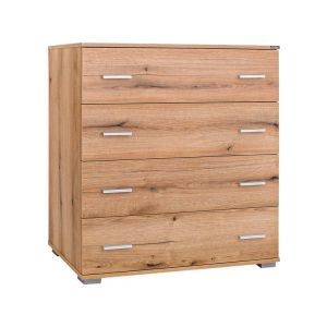 Скрин с чекмеджета New Imperium 4F, цвят дъб, 90X44X106 см