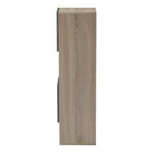 ТВ шкаф Defry sonoma-antracit 177.5x31.5x110см