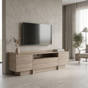 Тв шкаф Derden sonoma 197x38x58см
