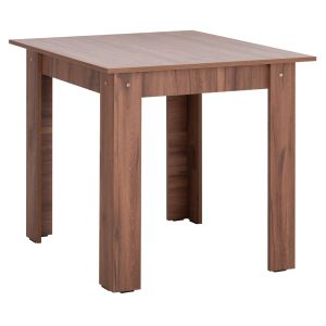 Трапезарна маса Kelvin HM2427.14 меламин в орех 80X80X77ВСМ.
