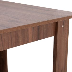 Трапезарна маса Kelvin HM2427.14 меламин в орех 80X80X77ВСМ.