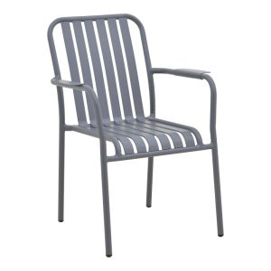 Комплект маса и столове Dagyn Vista 7 части антрацит алуминий 180-240x90x76см