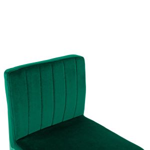 Бар стол Piper Velvet Cypress &amp; Gold Metallic Frame HM8525.03 40X49X96 см