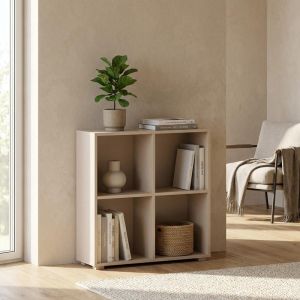 Библиотека/етажерка Smart 4P 18 цвят кашмир 74X29X76 см