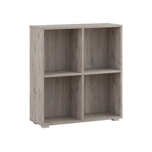 Библиотека/етажерка Smart 4P 18 цвят сив дъб 74X29X76 см