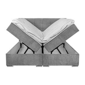 Двойно легло Somnus сив цвят 160X207X110 см