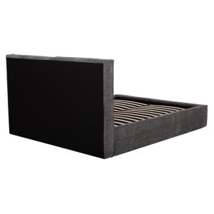 Двойно легло с място за съхранение Sonder HM764.01 сив плат - за матрак 160X200СМ