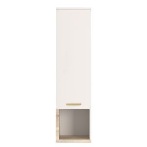 Комплект за дневна Norda крем с цвят дъб 187x40x58.4см