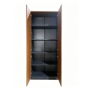 Професионален шкаф Enhansa орех антрацит 80x40x200см