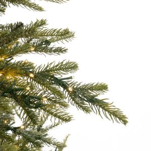 Светеща елха Aspen 270 см с 6250 Led топли бели светлини (8 програми, Pe+pvc)