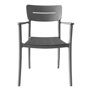 Стол Pilma антрацит PP 57x54x82см