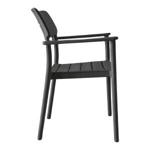 Стол Pilma антрацит PP 57x54x82см