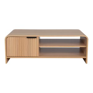 МДФ холна маса Kelba в естествен нюанс 100x50x35.5см