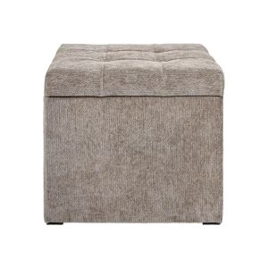 Табуретка с място за съхранение Comfy цвят топ 50X50X46 см