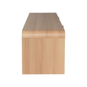 ТВ шкаф Anfen от мдф в естествен нюанс 160x39x40,5см