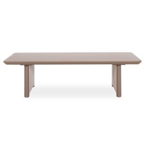 Холна маса Absolution SM6512.02 алуминиев и въже в бежово 140X82X40ВСМ