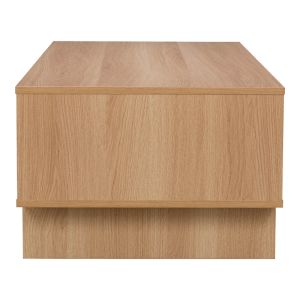 Холна маса Jenfia от MDF в естествен цвят 110x55x38.5 см