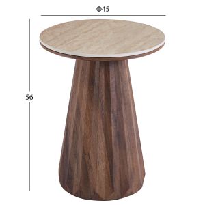 Холни маси 2 бр. Walden HM12108 керамични плотове - Mdf основи φ80+φ46см