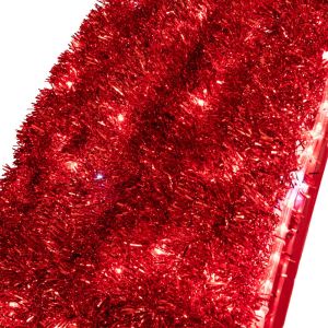 Светеща арка 280X280СМ 1200 Led червена метална на електричество с панделка