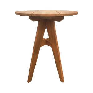 Маса Cadrada от тиково дърво в естествен нюанс, размери 70x76 см