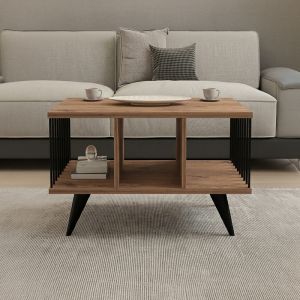 Холна маса Pena sonoma с черно 90x60x39.5см